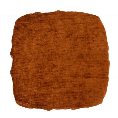 Kwadratowa poduszka na taboret 30x30 cm (rudy soft)