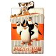 Pościel 3D w pingwiny 160x200 100% Bawełna PINGWINY Z MADAGASKARU 02 Pościel dla dzieci z bajek