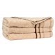 Ręcznik Bawełniany DUAL Beżowy Ręcznik Kąpielowy Ręcznik Frotte Ręcznik z Bawełny Ręcznik Łazienkowy Mały Średni Duży