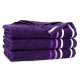 Ręcznik Bawełniany DUAL Fioletowy Ręcznik Kąpielowy Ręcznik Frotte Ręcznik z Bawełny Ręcznik Łazienkowy Mały Średni Duży