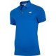 T-shirt męski POLO 4F TSM007 - niebieski T-shirt męski 4F Koszulka polo męska