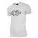 T-shirt męski Outhorn TSM602 - szary T-shirt męski bawełniany Szara koszulka męska