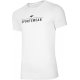 T-shirt męski 4F TSM005 - BIAŁY T-shirt męski bawełna z elastanem Biała bawełniana koszulka męska 4F
