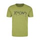 T-shirt męski T-BEYOND - zielony Zielona koszulka męska z krótkim rękawem T-shirt Volcano