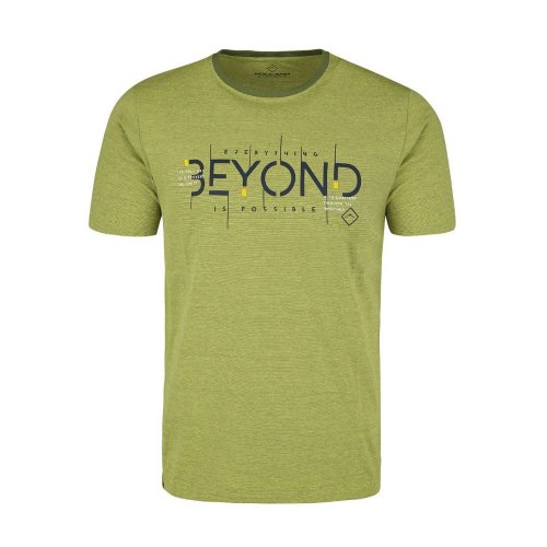 T-shirt męski T-BEYOND - zielony