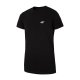 Chłopięca koszulka 4F JTSM023A - czarna KOSZULKA CHŁOPIĘCA 4F T-shirt chłopięcy
