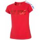Dziewczęca koszulka 4F JTSD203A - czerwona koszulka dziewczęca Czerwony t-shirt dziewczęcy