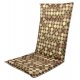Poduszka na krzesło z oparciem 5549 w Kółka poduszka ogrodowa na krzesło poduszka na krzesło ogrodowa poduszka na krzesło