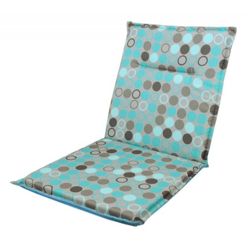 Poduszka na krzesło z oparciem 5819 w Kółka poduszka ogrodowa na krzesło poduszka na krzesło ogrodowa poduszka na krzesło