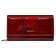 Portfel damski skórzany Lorenti 76111-TR 6998R duży portfel damski Portfel damski czerwony Skórzany portfel
