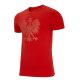 Koszulka kibica TSM500 - czerwona koszulka męska t-shirt męski koszulka z krótkim rękawem t-shirt męski 4f koszulka męska 4f