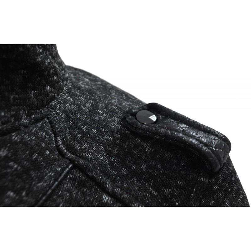 Bluza XL+ z kapturem (czarny melanż)