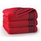 Ręcznik kąpielowy DUŻY 70x140 CZERWONY łazienkowy frotte