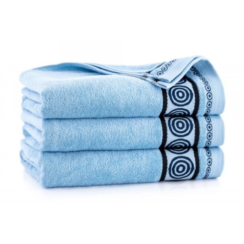 Ręcznik kąpielowy DUŻY 70x140 BŁĘKITNY