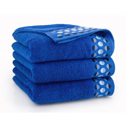 Ręcznik frotte DUŻY 70x140 CHABROWY
