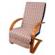 Kapa Narzuta na Fotel 70x160 7261 Narzuta na fotel różowa nakrycie na fotel przykrycie na fotel kapa na fotel