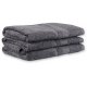 Ręcznik Bawełniany 01-46 - grafitowy Ręcznik Frotte Ręcznik 70x140 Ręcznik 50x100 ręcznik łazienkowy Ręcznik kąpielowy