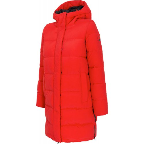 Płaszcz zimowy damski 4F H4Z20 KUDP008 - czerwony
