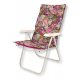 Poduszka na krzesło z oparciem 8708 w Piwonie Poduszka na krzesło ogrodowe Poduszka ogrodowa na krzesło