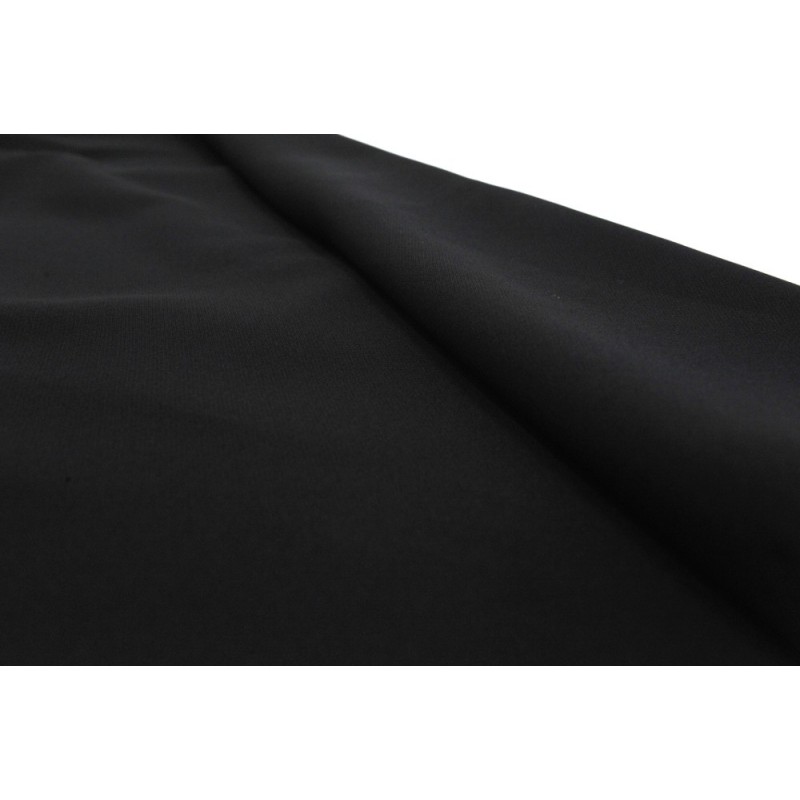 Klasyczna sukienka z kieszeniami i guzikami (czarna)