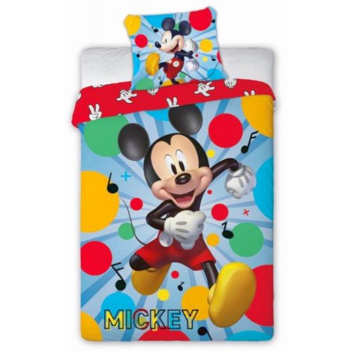 Pościel Myszka Miki Mickey 160x200 100% Bawełna 148