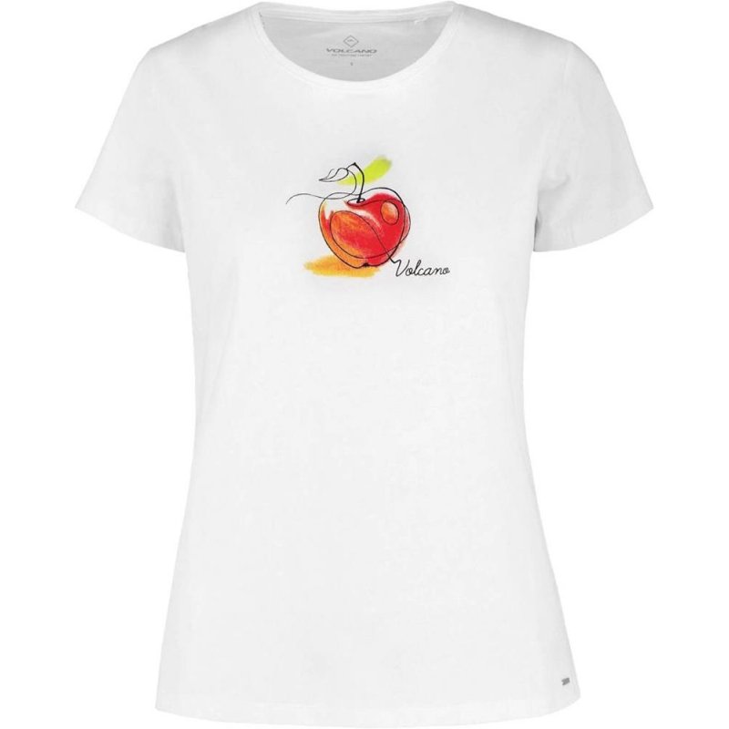 Koszulka damska T-APPLE- biała