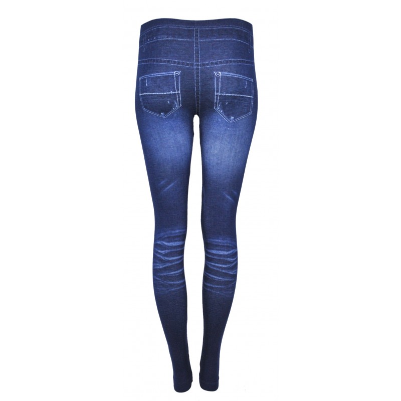 Legginsy imitacja jeansu (wzór1)