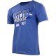 T-shirt męski JUST GO 9981 - niebieski