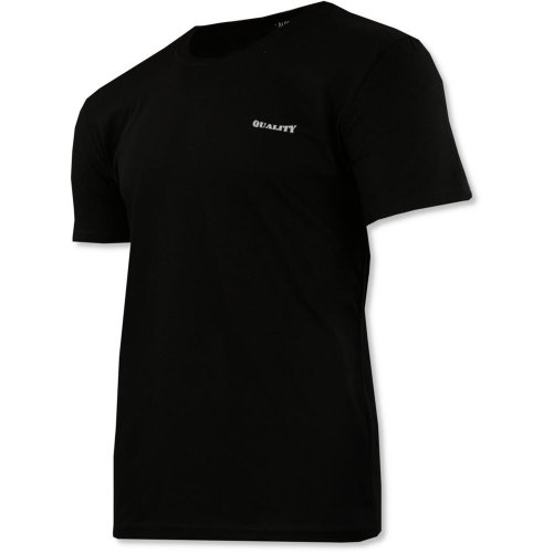 T-shirt męski QUALITY 9964 - czarny
