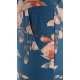 Spodnie Rybaczki Damskie FM8227 - niebieskie spodnie dresowe rybaczki damskie Bermudy damskie do kolan Rybaczki damskie dresowe
