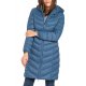 Przejściowy płaszcz damski pikowany J-IRIS- niebieski