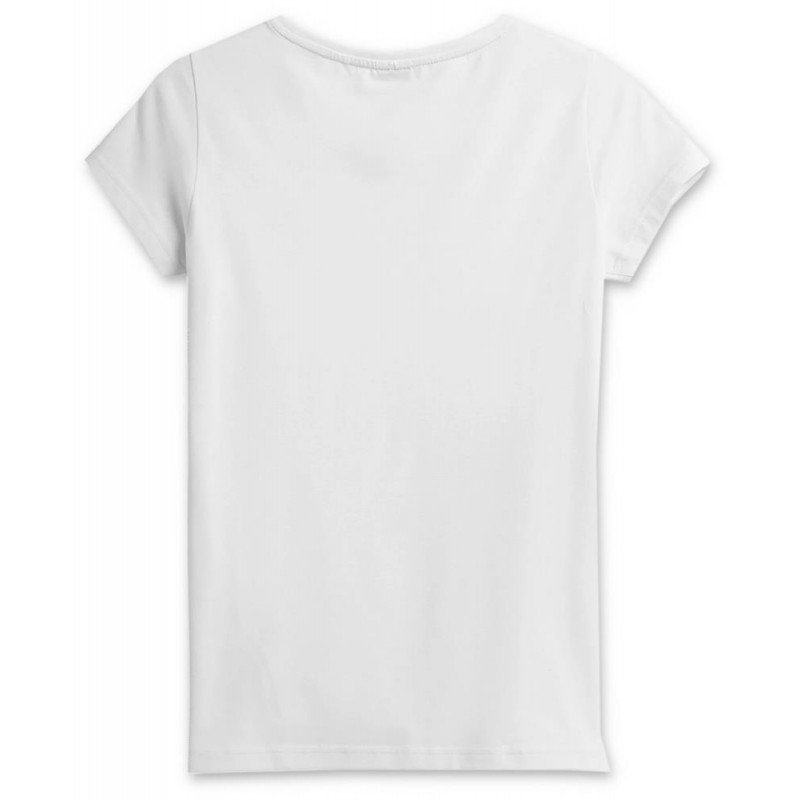Koszulka damska basic 4F NOSH4 TSD350 - biała