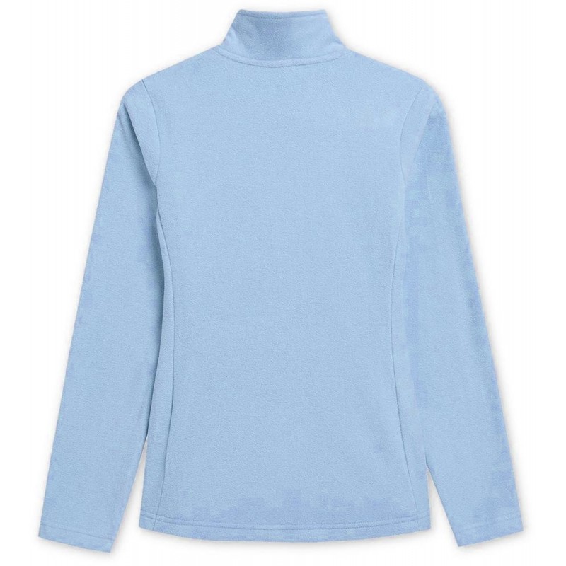 Damska bluza polarowa 4F - NOSH4 PLD350 - niebieska