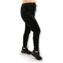 Spodnie dresowe damskie welurowe 5107 - czarny