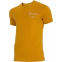 T-shirt męski Outhorn HOZ201 TSM604- musztardowy