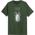 T-shirt męski Outhorn HOZ21 TSM619 - zielony