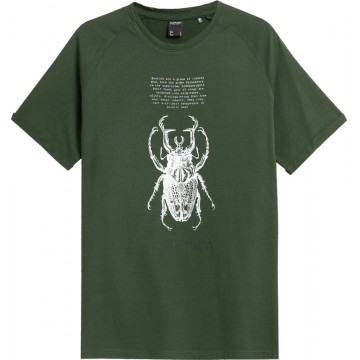 T-shirt męski Outhorn HOZ21 TSM619 - zielony