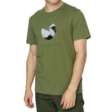 T-shirt męski Outhorn HOZ21 TSM618 - khaki