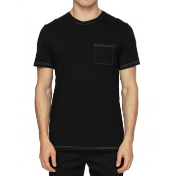 T-shirt męski Outhorn HOZ21 TSM617- czarny