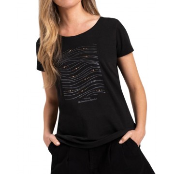 Koszulka damska T-CARMEN-czarna