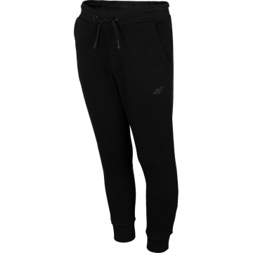 Chłopięce spodnie dresowe 4F HJL22-JSPMD001-czarne