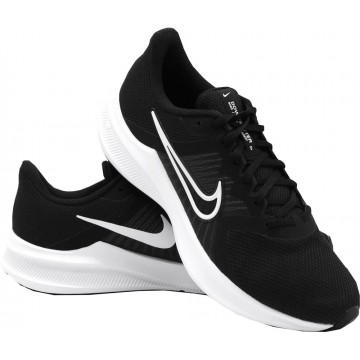 Biało czarne buty do biegania męskie Nike DownShifter 11