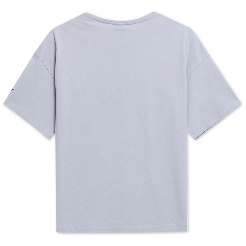 Krótki t-shirt damski 4F TSD044 H4L22 - jasno niebieski