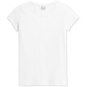 Koszulka damska basic 4F H4L22 TSD350 - biała