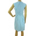 Sukienka z zamkami (błękitna)