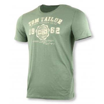 T-shirt męski TOM TAILOR 1029685-12960 - j.zielony