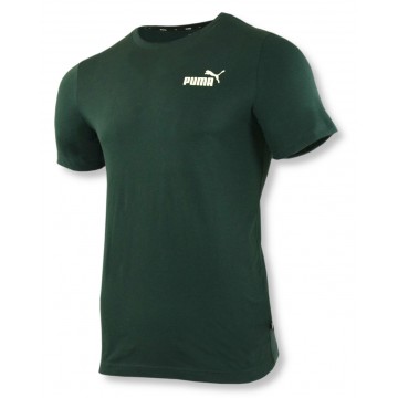 T-shirt męski PUMA 586669 80 - zielony