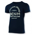 T-shirt męski TOM TAILOR 1029936-10668 - granatowy
