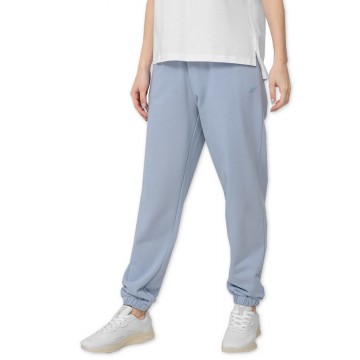 Damskie spodnie dresowe 4F H4L22-SPDD013 - błękitne