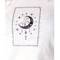 T-shirt damski bawełniany YoClub PK-076 - kremowy
